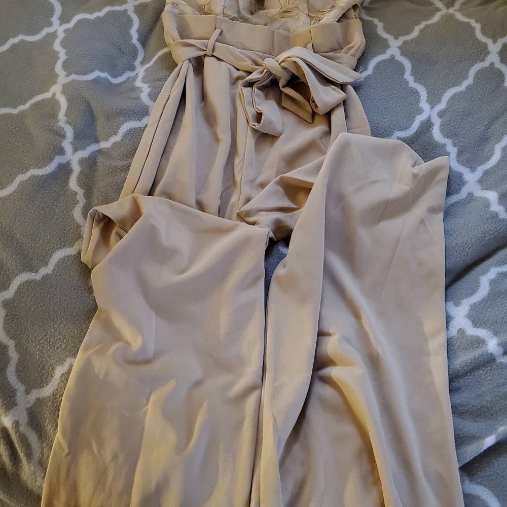 Beige Romper - Picture 3 of 5